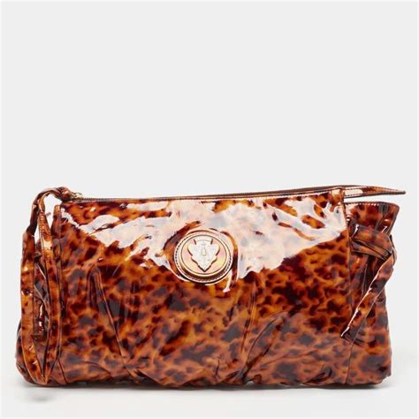 gucci red patent clutch|Gucci hysteria clutch.